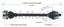 Picture of Audi A4 Right Front CV Shaft 97-00 8D0407272DL